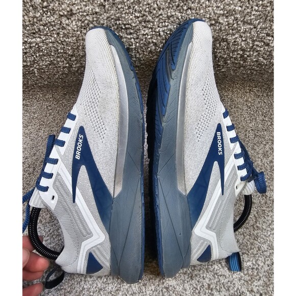 Brooks Ricochet 3 Mens Size 8.5M Grey & Navy Running Shoes Sneakers 1103611D199 - Picture 7 of 16